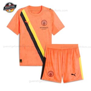 Manchester City Super Torwarttrikot-Set für Kinder 2025/26