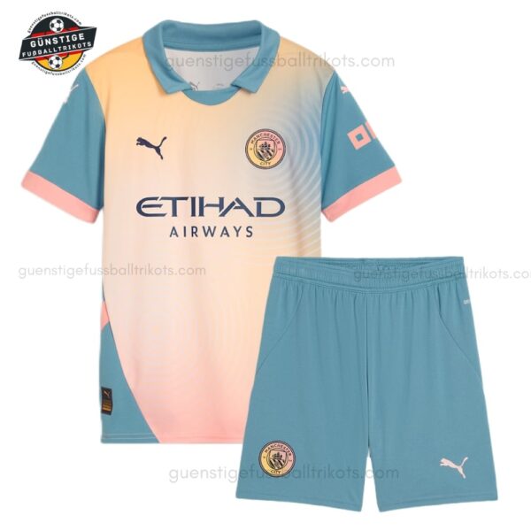 Manchester City HAALAND 9 Viertestrikot-Set für Kinder 2024/25