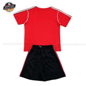 Manchester United Retro Kinder Set 25_26-back view