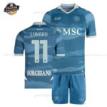 SSC Napoli LUKAKU 11 Sonderedition-Set für Kinder 2024/25