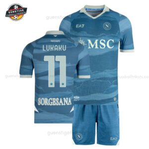 SSC Napoli LUKAKU 11 Sonderedition-Set für Kinder 2024/25