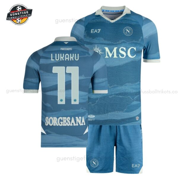SSC Napoli LUKAKU 11 Sonderedition-Set für Kinder 2024/25