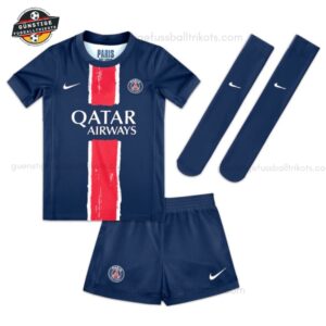 PSG Champions-of-Europe Kinder Set mit 1 Stern 24_25-front view with socks