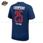 Paris Saint Germain Europe Champions Trikot mit 1 Stern für Herren 2024/25