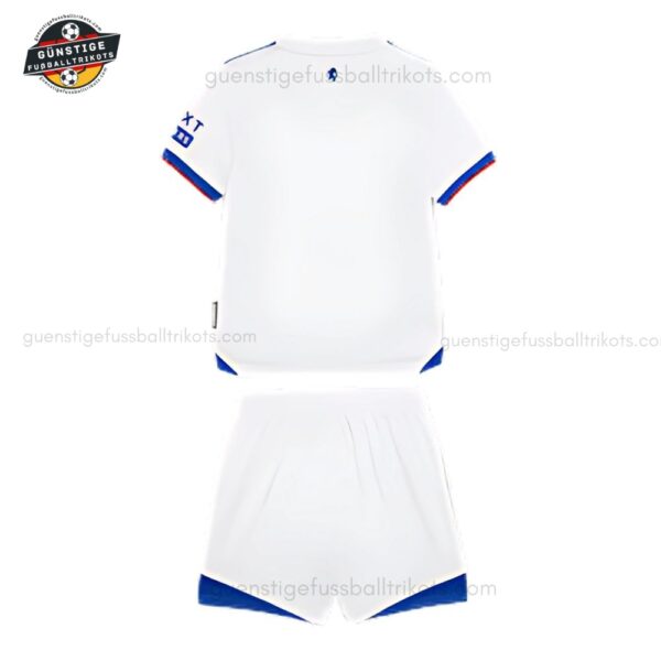 Castore Rangers Auswärtstrikot-Set für Kinder 2025/26