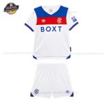 Castore Rangers Auswärtstrikot-Set für Kinder 2025/26