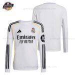 Real Madrid Heim Langarmtrikot für Herren 2025/26