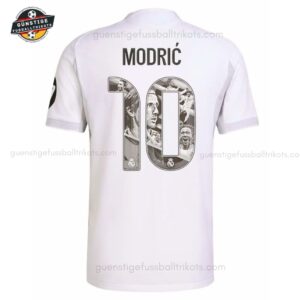 Real Madrid Modrić 10 Herren Heimtrikot 25_26 back view