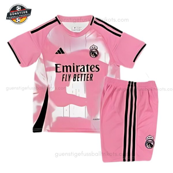 Real Madrid Rosa Sonderedition Set für Kinder 2025/26