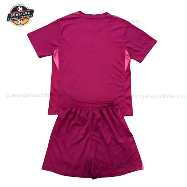 Tottenham Hotspur Lila Torwarttrikot Kinder Set 2025/26