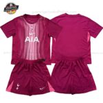 Tottenham Hotspur Lila Torwarttrikot Kinder Set 2025/26