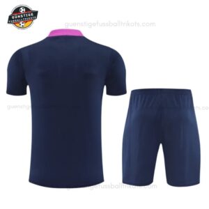 Barcelona Königsblaues Training für Herren & Kinder 25_26-back view