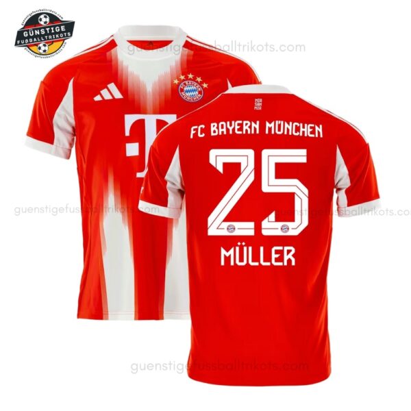 Bayern München MÜLLER 25 Heimtrikot für Herren 2025/26