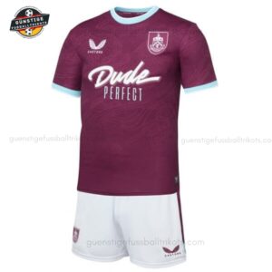 Burnley Heimtrikot-Set für Kinder 2025/26