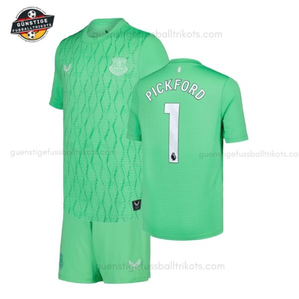 Everton PICKFORD 1 Torwarttrikot-Set für Kinder 2025/26