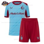 Feyenoord Drittes Fußballtrikot Set für Kinder 2025/26