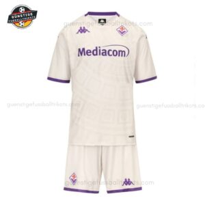 Fiorentina Auswärts Fußballtrikot Set für Kinder 2025/26