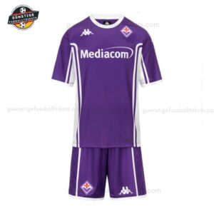 Fiorentina Heim Fußballtrikot Set für Kinder 2025/26