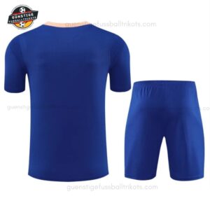 Frankreich Blaues Training für Herren & Kinder 25_26-back view
