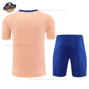 Frankreich Orangenes Training für Herren & Kinder 25_26-back view