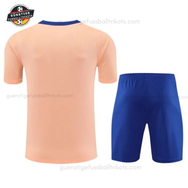 Frankreich Orangenes Training-Set für Kinder & Herren 2025/26