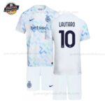 Inter Mailand LAUTARO 10 Auswärtstrikot Set für Kinder 2025/26