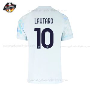 Inter Mailand LAUTARO 10 Herren Auswärtstrikot 25_26-back view