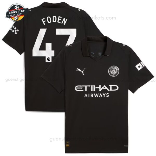 Manchester City FODEN 47 Auswärtstrikot für Herren 2025/26