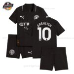 Manchester City GREALISH 10 Auswärtstrikot-Set für Kinder 2025/26