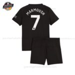 Manchester City MARMOUSH 7 Auswärtstrikot-Set für Kinder 2025/26