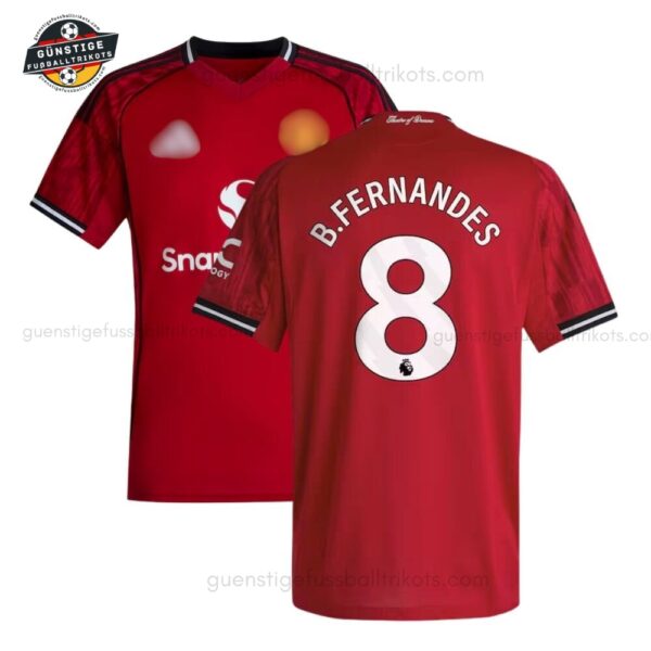 Manchester United B.FERNANDES 8 Heimtrikot für Herren 2025/26