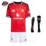 Manchester United CUNHA 10 Heimtrikot-Set für Kinder 2025/26