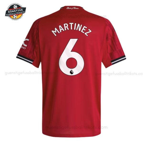 Manchester United MARTINEZ 6 Heimtrikot für Herren 2025/26