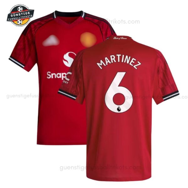 Manchester United MARTINEZ 6 Heimtrikot für Herren 2025/26