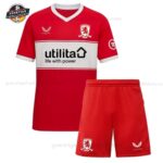 Middlesbrough Heim Fußballtrikot Set für Kinder 2025/26