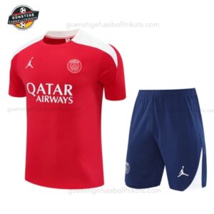 Paris Saint-Germain Rotes Training-Set für Kinder & Herren 2025/26