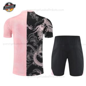 Real Madrid Schwarz-Rosa Training für Herren & Kinder 25_back view