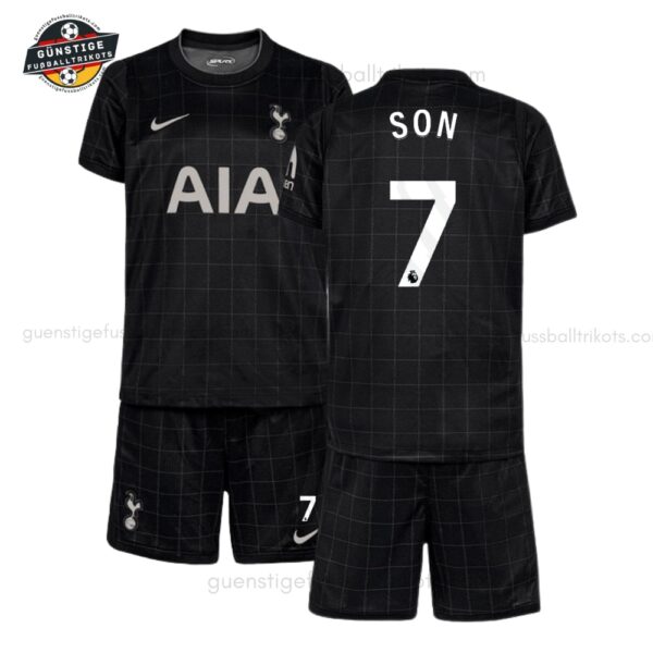 Tottenham Hotspur SON 7 Auswärtstrikot Kinder Set 2025/26