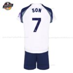 Tottenham Hotspur SON 7 Heimtrikot Kinder Set 2025/26