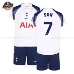 Tottenham Hotspur SON 7 Heimtrikot Kinder Set 2025/26