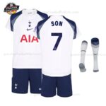 Tottenham Hotspur SON 7 Heimtrikot Kinder Set 2025/26
