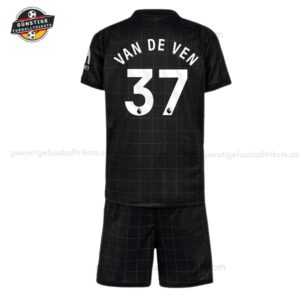 Tottenham VAN DE VEN 37 Auswärts Kinder Set 25_26-back view