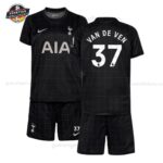 Tottenham Hotspur VAN DE VEN 37 Auswärtstrikot Kinder Set 2025/26