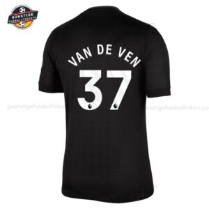 Tottenham VAN DE VEN 37 Herren Auswärtstrikot 25_26-back view