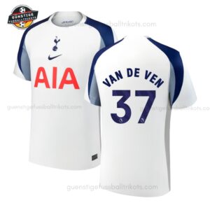 Tottenham Hotspur VAN DE VEN 37 Herren Heimtrikot 2025/26