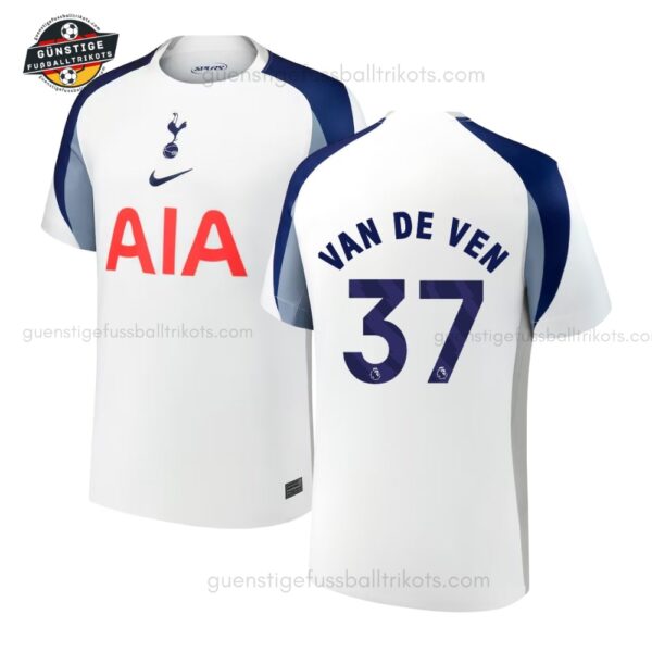 Tottenham Hotspur VAN DE VEN 37 Herren Heimtrikot 2025/26