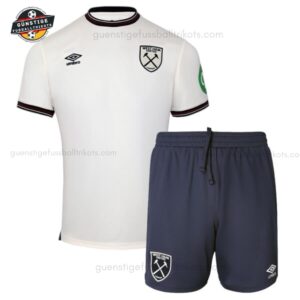West Ham United Auswärtstrikot-Set für Kinder 2025/26