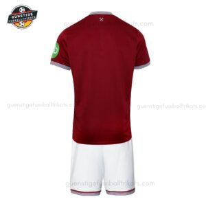 West Ham United Heimtrikot Kinder Set 25_26-back view