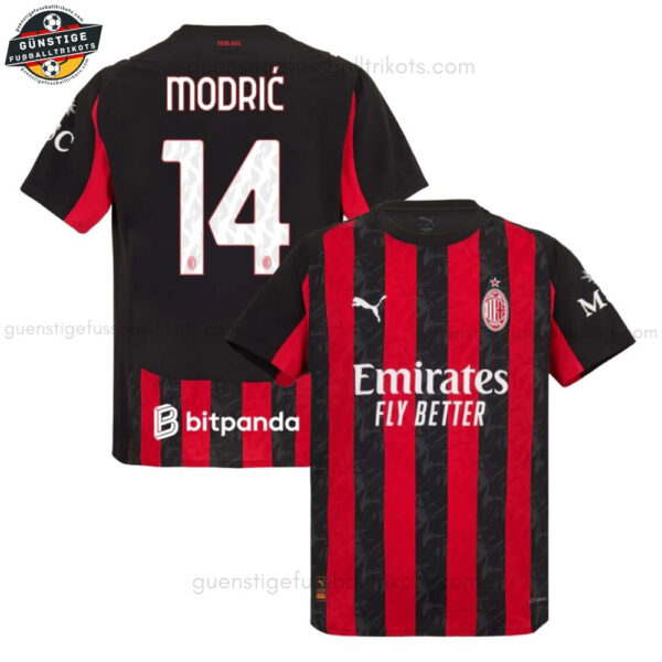 AC Milan MODRIĆ 14 Heimtrikot für Herren 2025/26