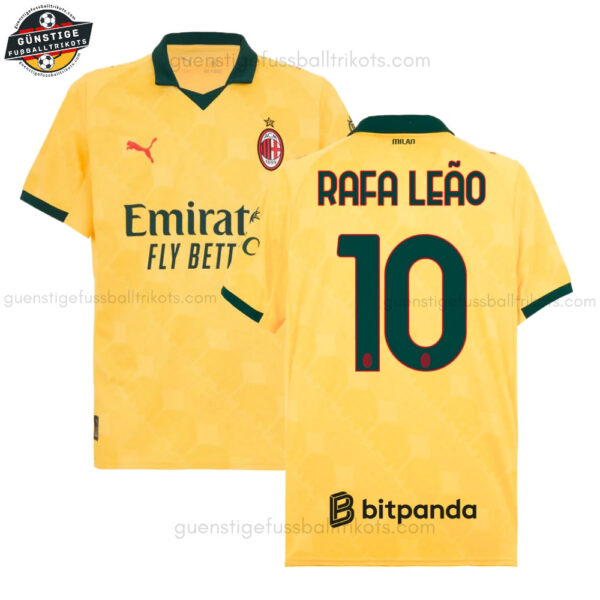 AC Milan RAFA LEÃO 10 Ausweichtrikot für Herren 2025/26